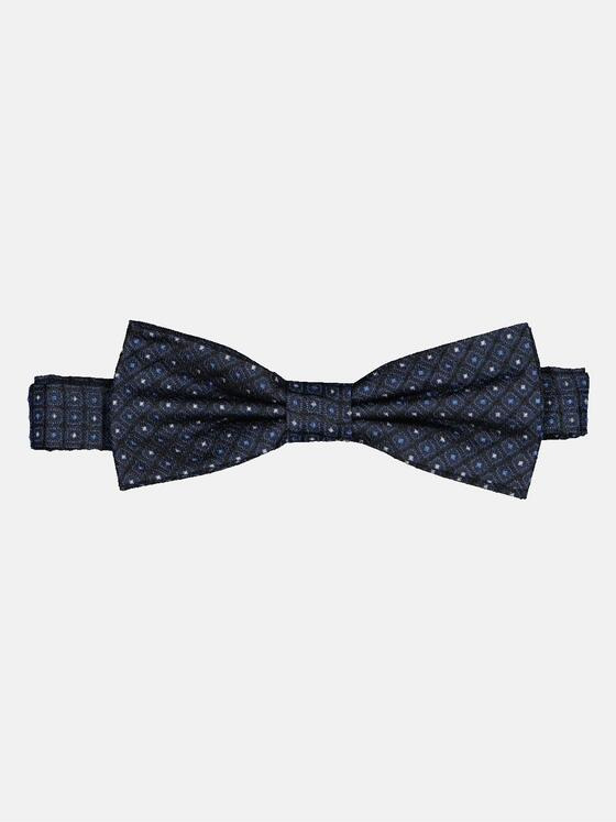 engbers Herren Fliege gemustert Blau 35809