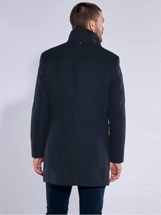 emilio adani Herren Mantel regular Blau 37261