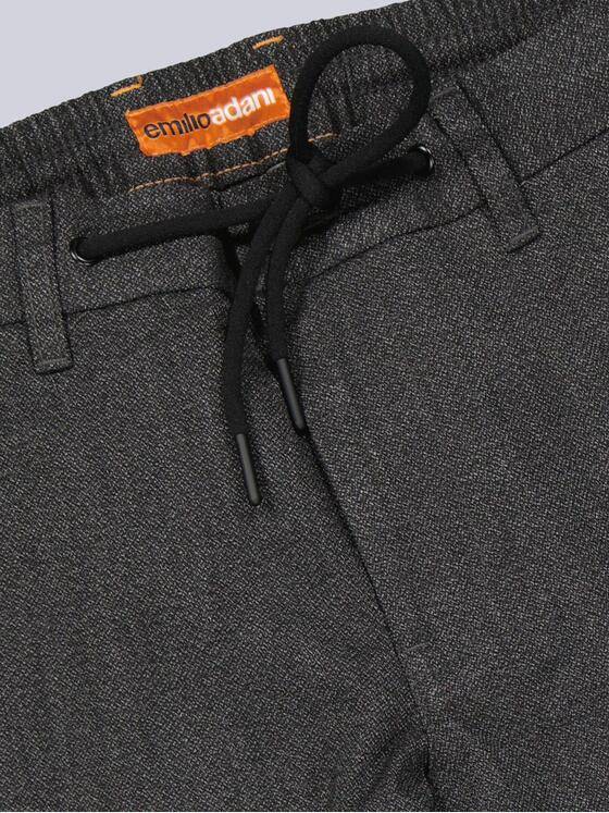 emilio adani Herren Chino in Wolloptik Anthrazit 39572