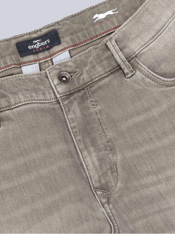 engbers Herren Super-Stretch-Jeans regular Hellbraun 38653