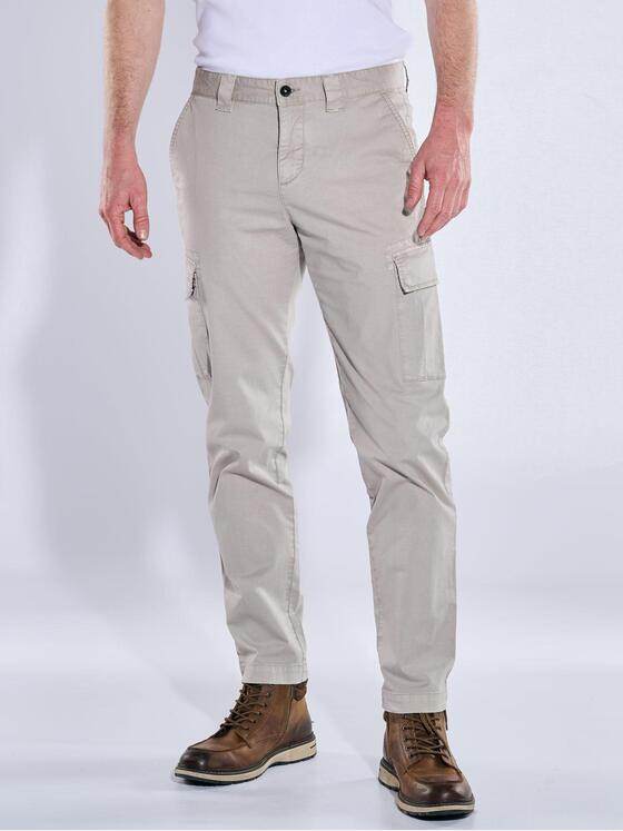 engbers Herren Cargo-Hose slim fit Hellgrau 38262