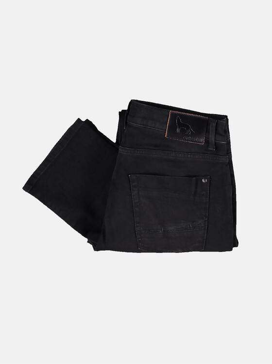 emilio adani Herren Black High Stretch Denim Schwarz 30299