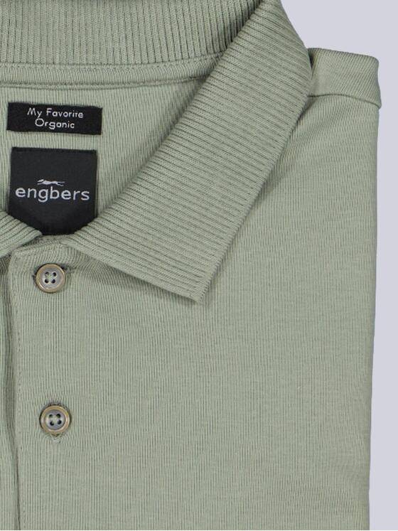 engbers Herren Poloshirt "My Favorite" organic Dunkelgrau 40723