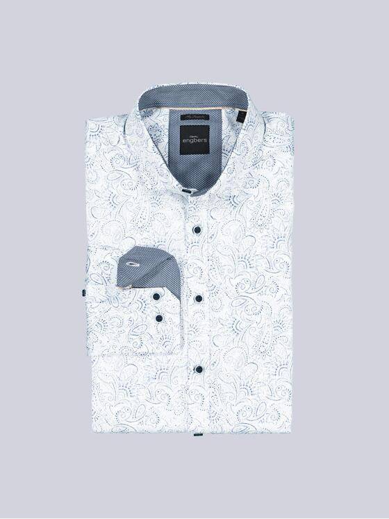 engbers Herren Langarm-Hemd "My Favorite" Hellblau 38512