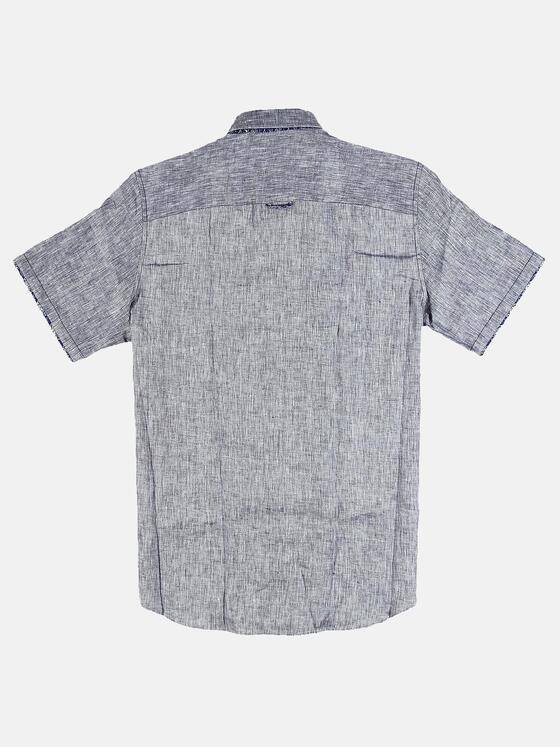 engbers Herren Hemd uni Marineblau 31633