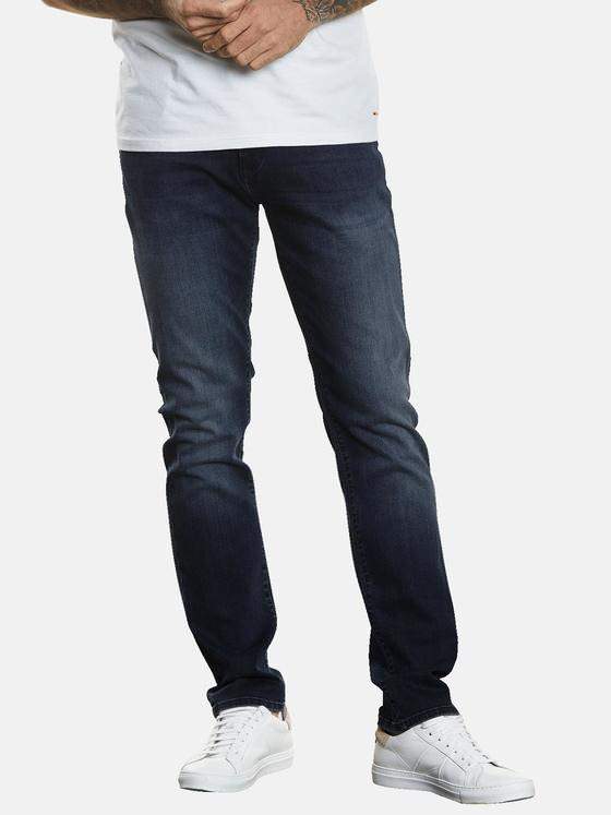 emilio adani Herren Jeans Slim Fit Blau 34378
