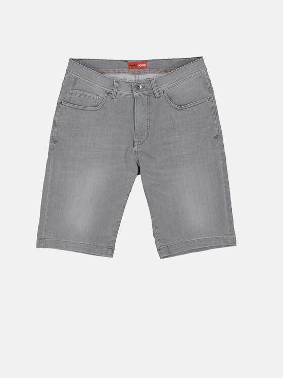 emilio adani Herren Bermuda regular Grau 34678