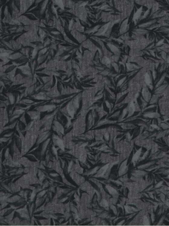 emilio adani Herren Langarm-Hemd mit floralem Print Türkis 33344