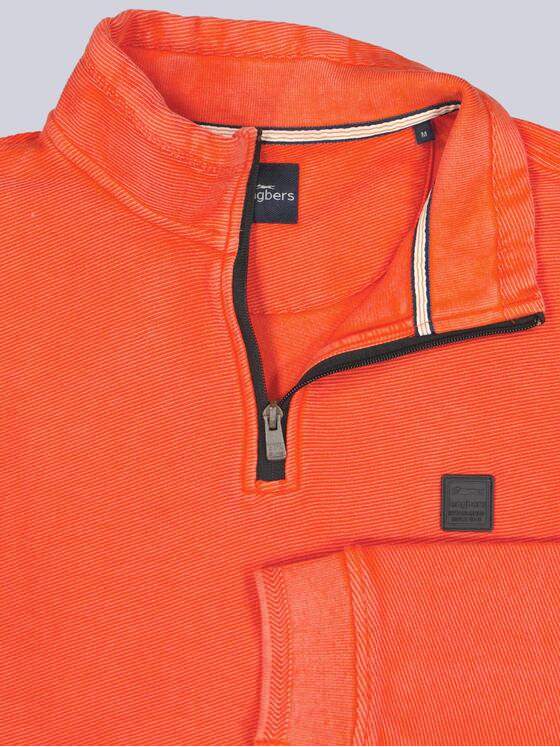 engbers Herren Sweatshirt Stehbund Orange 39933