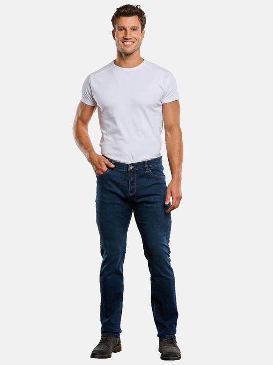 engbers Herren Jeans 5-Pocket Superstretch Brilliantblau 33628