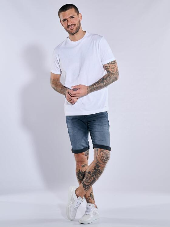 emilio adani Herren Bermuda regular Blau 36646