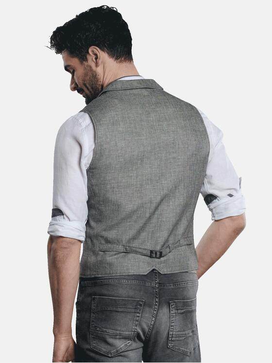 engbers Herren Hochwertige Sakko-Weste Hellgrau 31507