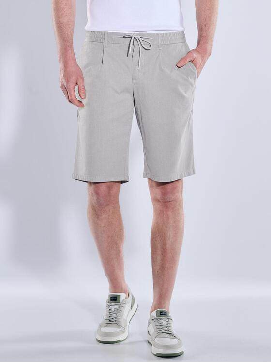 engbers Herren Chino-Bermuda mit Tunnelzug Hellgrau 39021