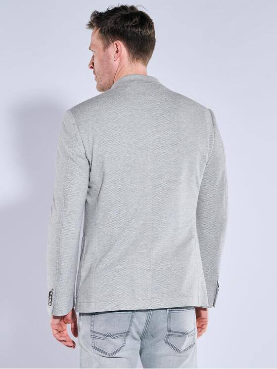 engbers Herren Freizeit-Sakko strukturiert Silbergrau 38870