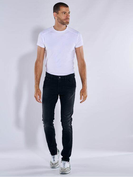 engbers Herren Super-Stretch-Jeans slim fit Schwarz 37529