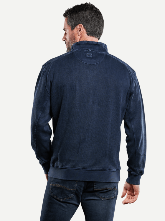 engbers Herren Sweatshirt Stehbund Indigoblau 28838