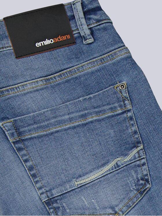 emilio adani Herren Super-Stretch-Jeans slim fit Blau 38348