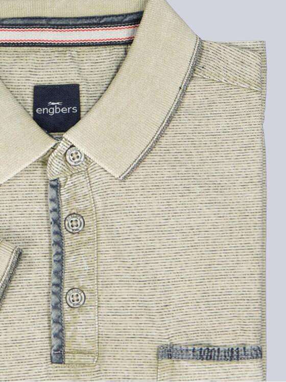 engbers Herren Poloshirt Braunbeige 38641