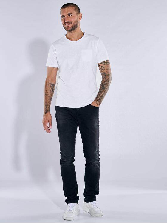 emilio adani Herren Basic-Shirt "My Favorite" Weiß 36233