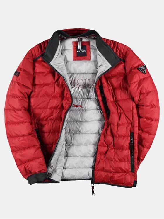 engbers Herren Leichte Steppjacke Bordeaux 29052