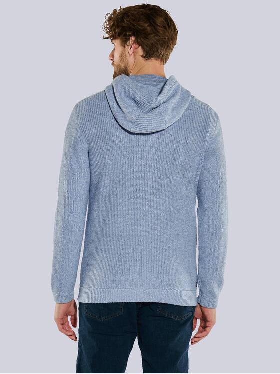 engbers Herren Strickjacke strukturiert Hellblau 36274