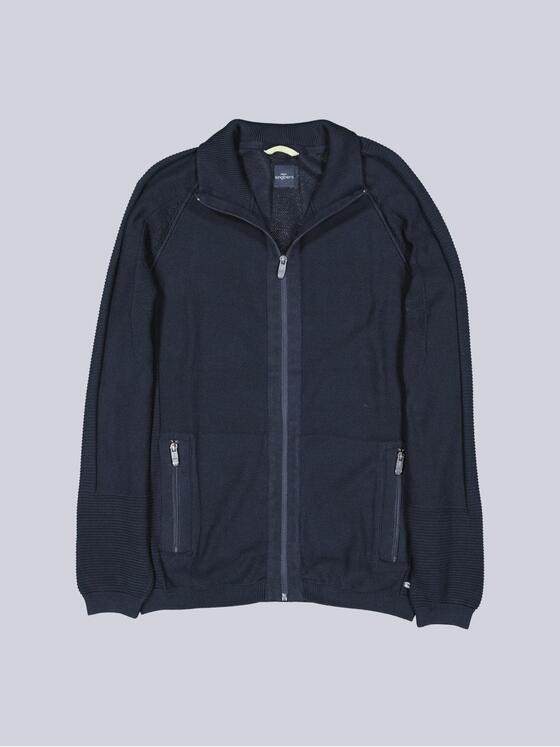 engbers Herren Cardigan Saphirblau 39917