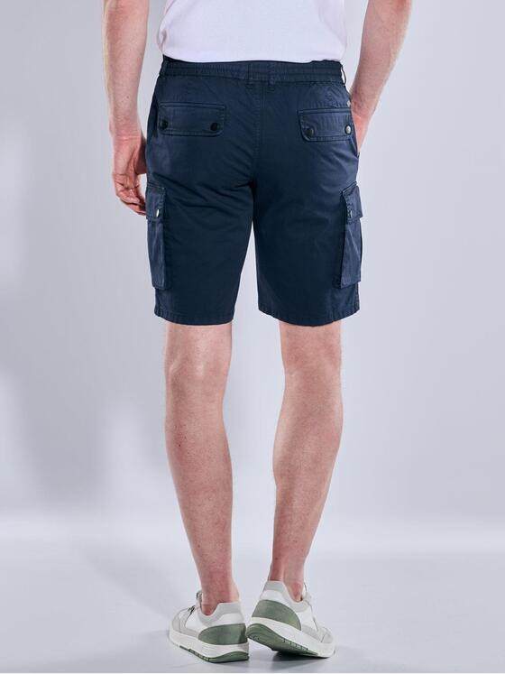 engbers Herren Cargo-Bermuda mit Tunnelzug Marineblau 39023