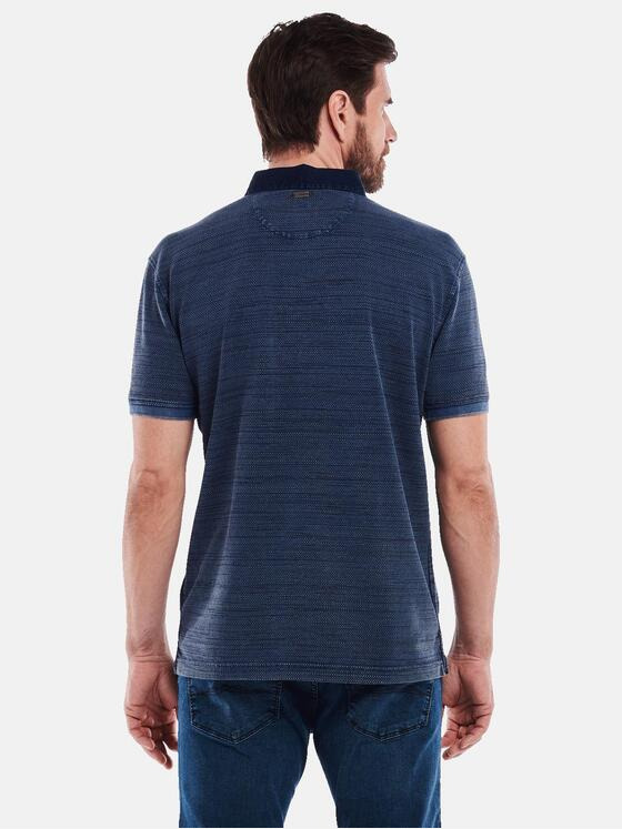 engbers Herren Polo-Shirt regular Blau 35087