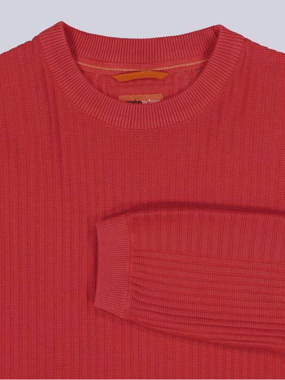 emilio adani Herren Pullover regular Rot 38301