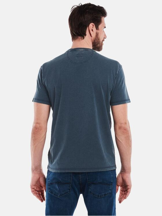 engbers Herren T-Shirt regular Blau 35065