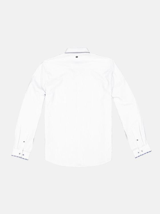 engbers Herren Langarm-Hemd "My Favorite" Blau 34364