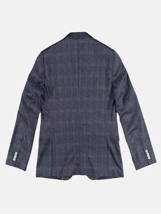 emilio adani Herren Anzugsakko slim fit Indigoblau 31179