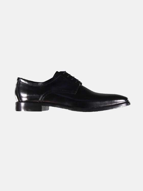 emilio adani Herren Modischer Business-Schuh Schwarz 30309