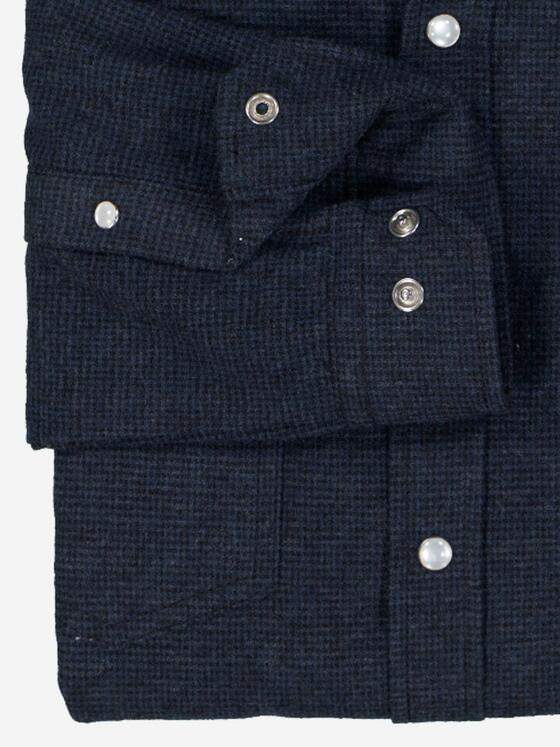 engbers Herren Overshirt uni Saphirblau 37759