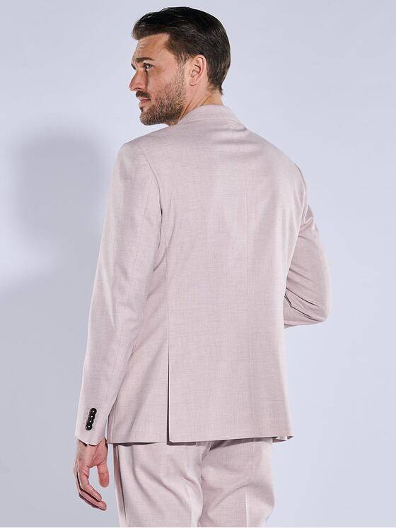 emilio adani Herren Anzugsakko slim fit Violett 38866