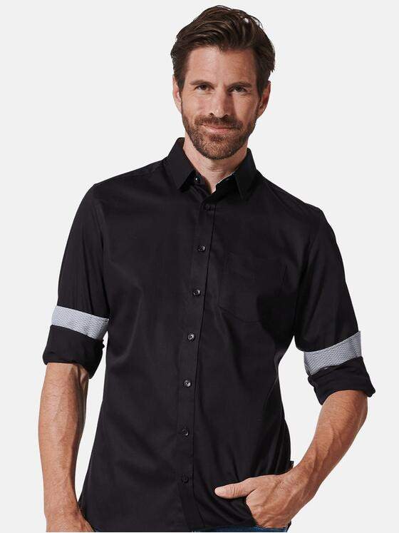 engbers Herren Hemd "My Favorite" Schwarz 35453