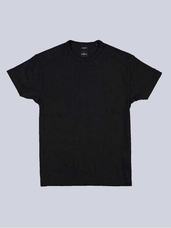 engbers Herren Basic-Shirt "My Favorite" organic Schwarz 34379