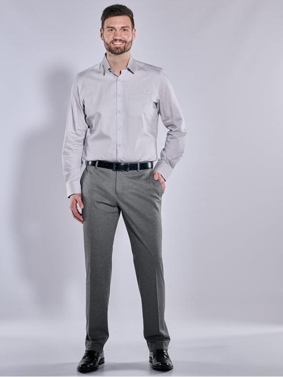 engbers Herren Anzug-Hose slim fit Grau 36466