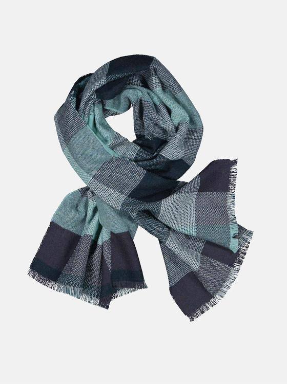 engbers Herren Schal uni Petrolgruen 32353