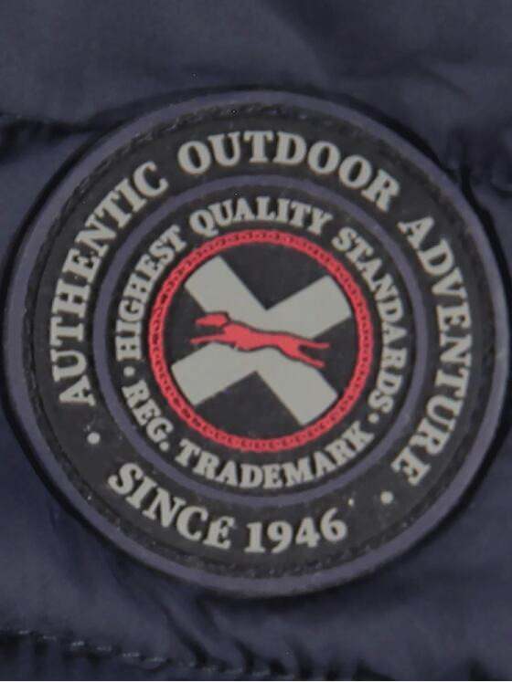 engbers Herren Steppjacke mit abnehmbarer Kapuze Saphirblau 30207