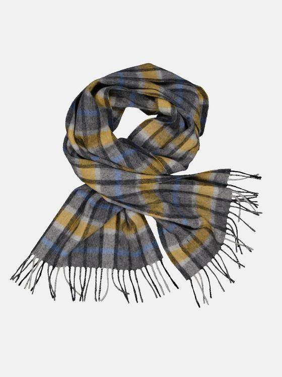 engbers Herren Schal gemustert Maisgelb 33915