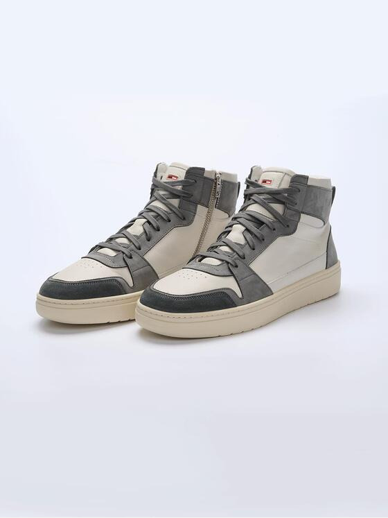 emilio adani Herren Sneaker atmungsaktiv Beige 36569
