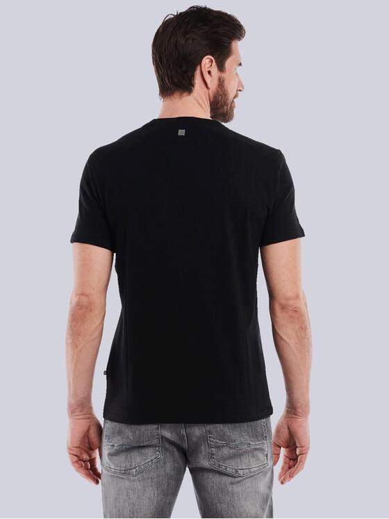 ENGBERS GERMANY Herren T-Shirt uni Schwarz 35084