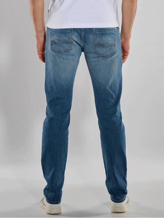 engbers Herren Super-Stretch-Jeans regular Blau 36655