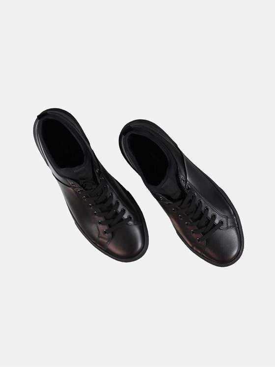 emilio adani Herren Neopren Sneaker Schwarz 30150