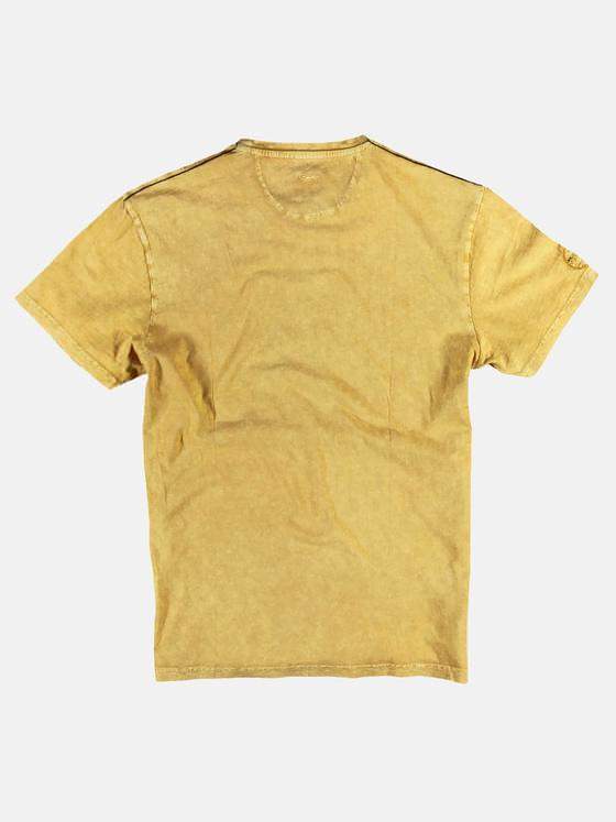 engbers Herren Rundhals T-Shirt Safrangelb 25139