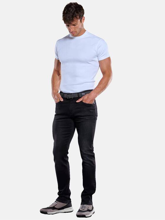 engbers Herren Super-Stretch-Jeans slim fit Anthrazit 33731