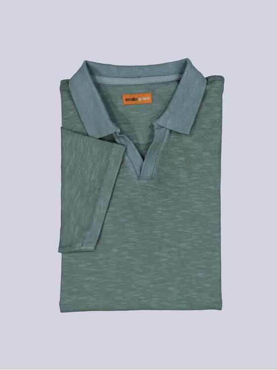 emilio adani Herren Poloshirt Petrolgruen 40792