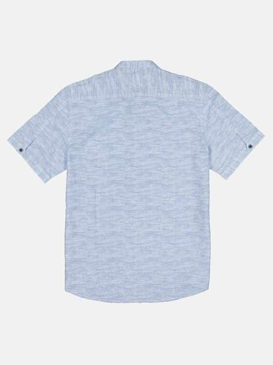 engbers Herren Kurzarm-Hemd uni Brilliantblau 33260