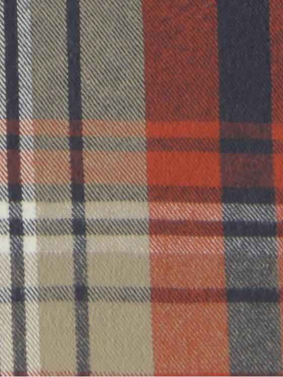 engbers Herren Langarm-Hemd kariert Rostorange 31974